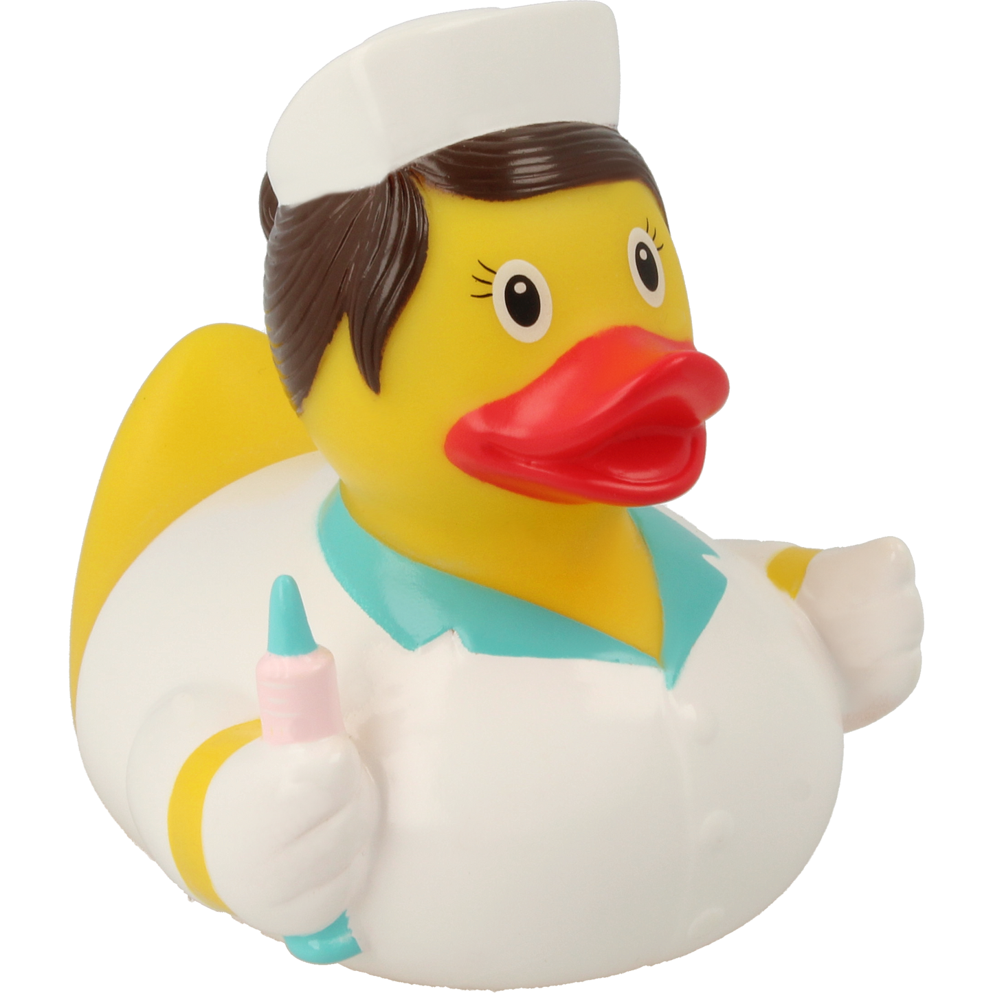 Lilalu Bath Toy Nurse Duck - White