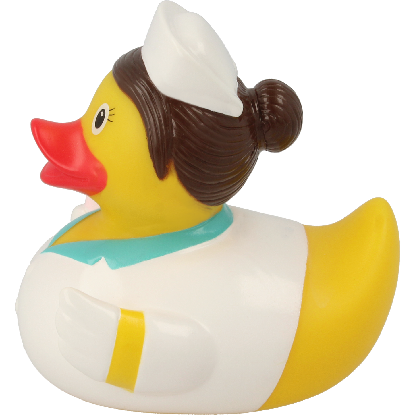 Lilalu Bath Toy Nurse Duck - White