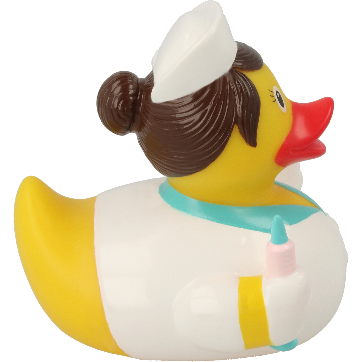 Lilalu Bath Toy Nurse Duck - White