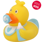 Lilalu Bath Toy Mini Baby Boy Duck - Yellow & Blue