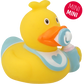 Lilalu Bath Toy Mini Baby Boy Duck - Yellow & Blue