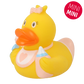 Lilalu Bath Toy Mini Baby Girl Duck - Yellow & Pink