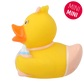 Lilalu Bath Toy Mini Baby Girl Duck - Yellow & Pink