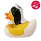 Lilalu Bath Toy Mini Bride Rubber Duck - White