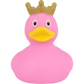 Lilalu Bath Toy Duck With Crown - Pink