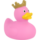 Lilalu Bath Toy Duck With Crown - Pink