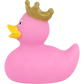 Lilalu Bath Toy Duck With Crown - Pink