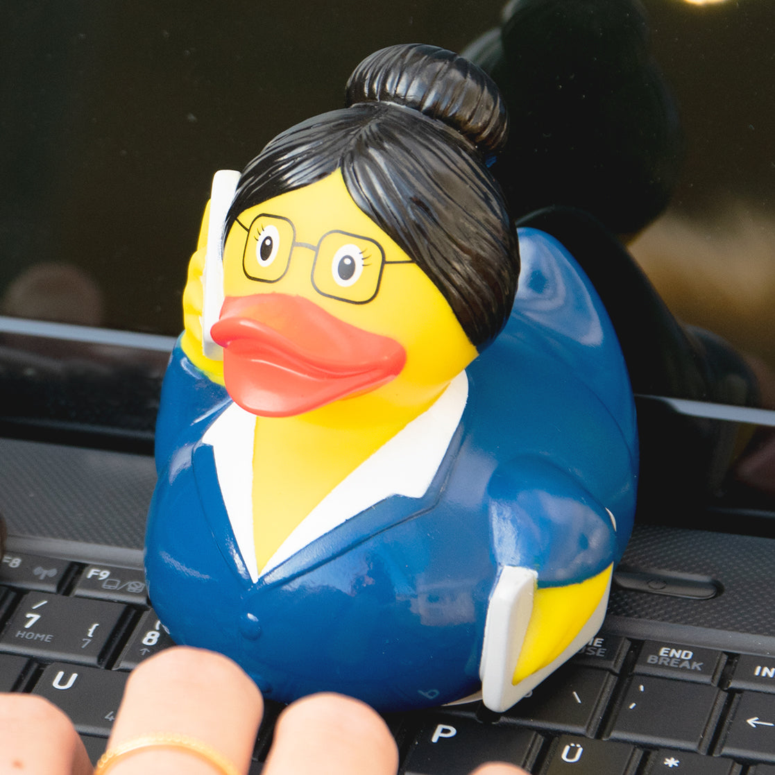 Lilalu Business Woman Duck - Blue