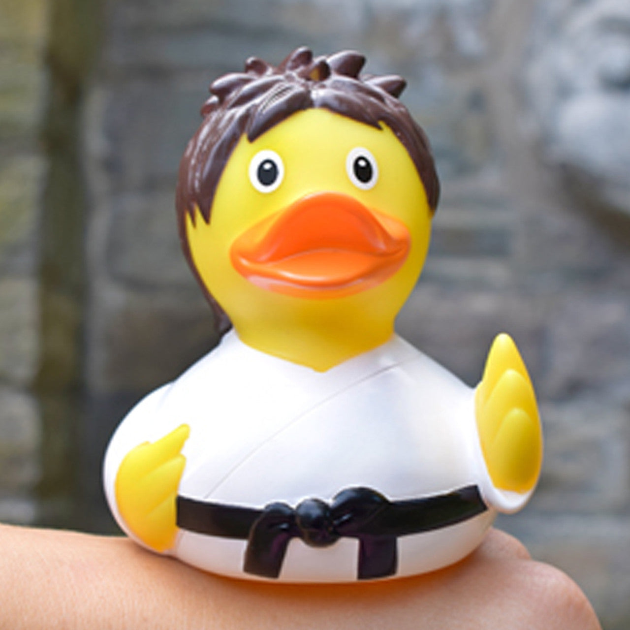 Lilalu Bath Toy Kung Fu Duck - White