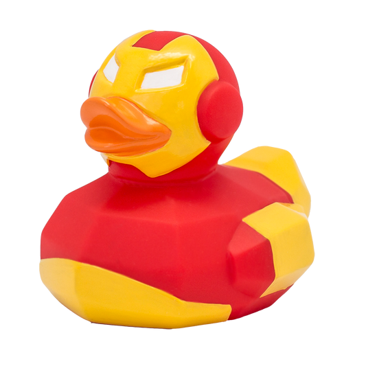 Lilalu Bath Toy Red Star Duck - Red