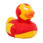 Lilalu Bath Toy Red Star Duck - Red