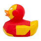 Lilalu Bath Toy Red Star Duck - Red