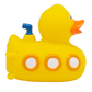 Lilalu Bath Toy Submarine Duck - Yellow