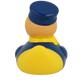 Lilalu Bath Toy Stewardess Duck -Blue & Yellow