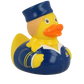 Lilalu Bath Toy Stewardess Duck -Blue & Yellow