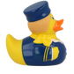 Lilalu Bath Toy Stewardess Duck -Blue & Yellow