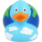 Lilalu Bath Toy Globe Duck - Blue