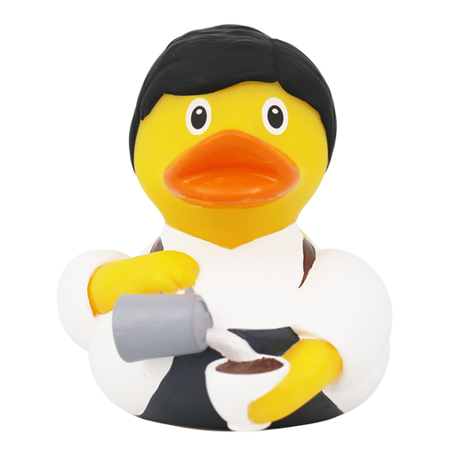 Lilalu Rubber Barista Duck