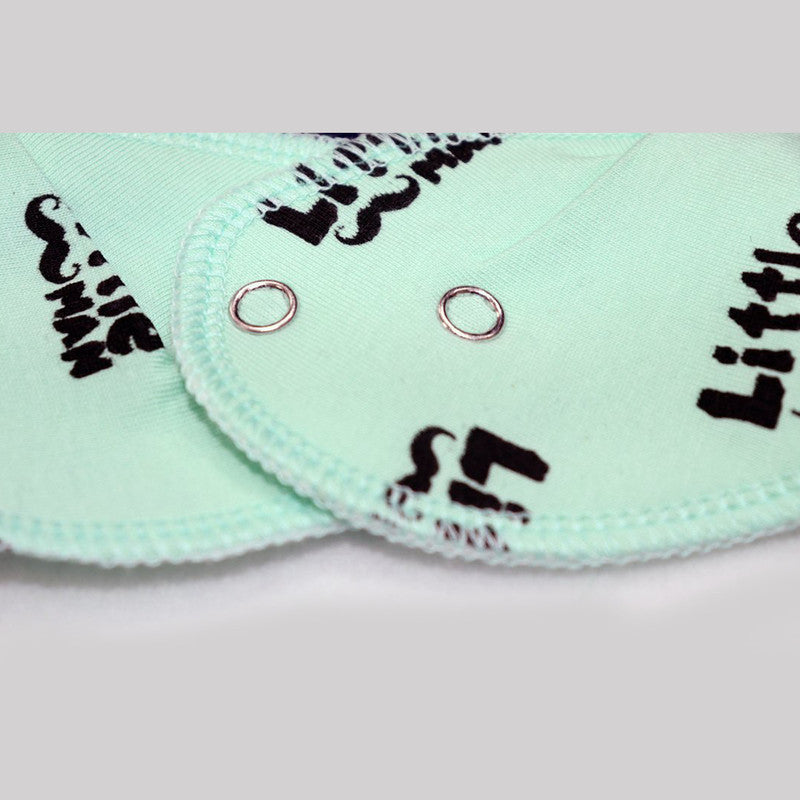 Polka Tots Bandana Bib - Little Man - Laadlee