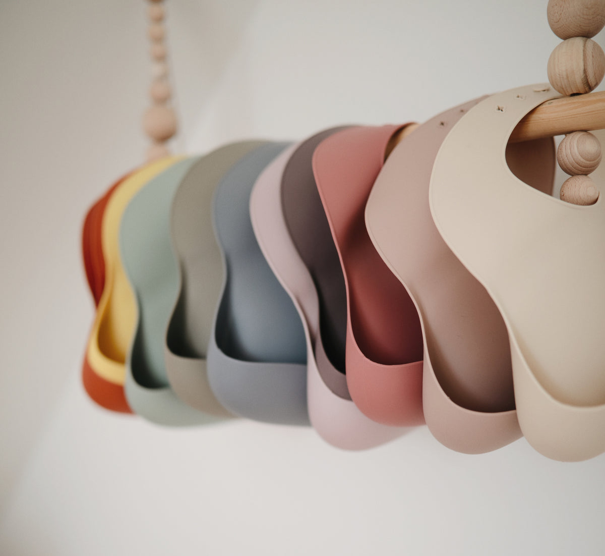 Mushie Silicone Bib Sparrow - Laadlee