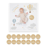 Lulujo Baby's First Year Blanket & Cards Set - Notre L'Hymne A L'Amour