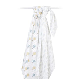 Lulujo Cotton Swaddles - Hot Air Balloon (Pack of 2)