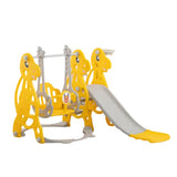 Megastar Slide, Swing, Score! Dino Play Gym – Yellow