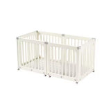 Megastar Big Baby Playpen with Wheels - White