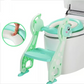 Pikkaboo EasyGo+ Potty Training Seat with Step Ladder - Green Giraffe