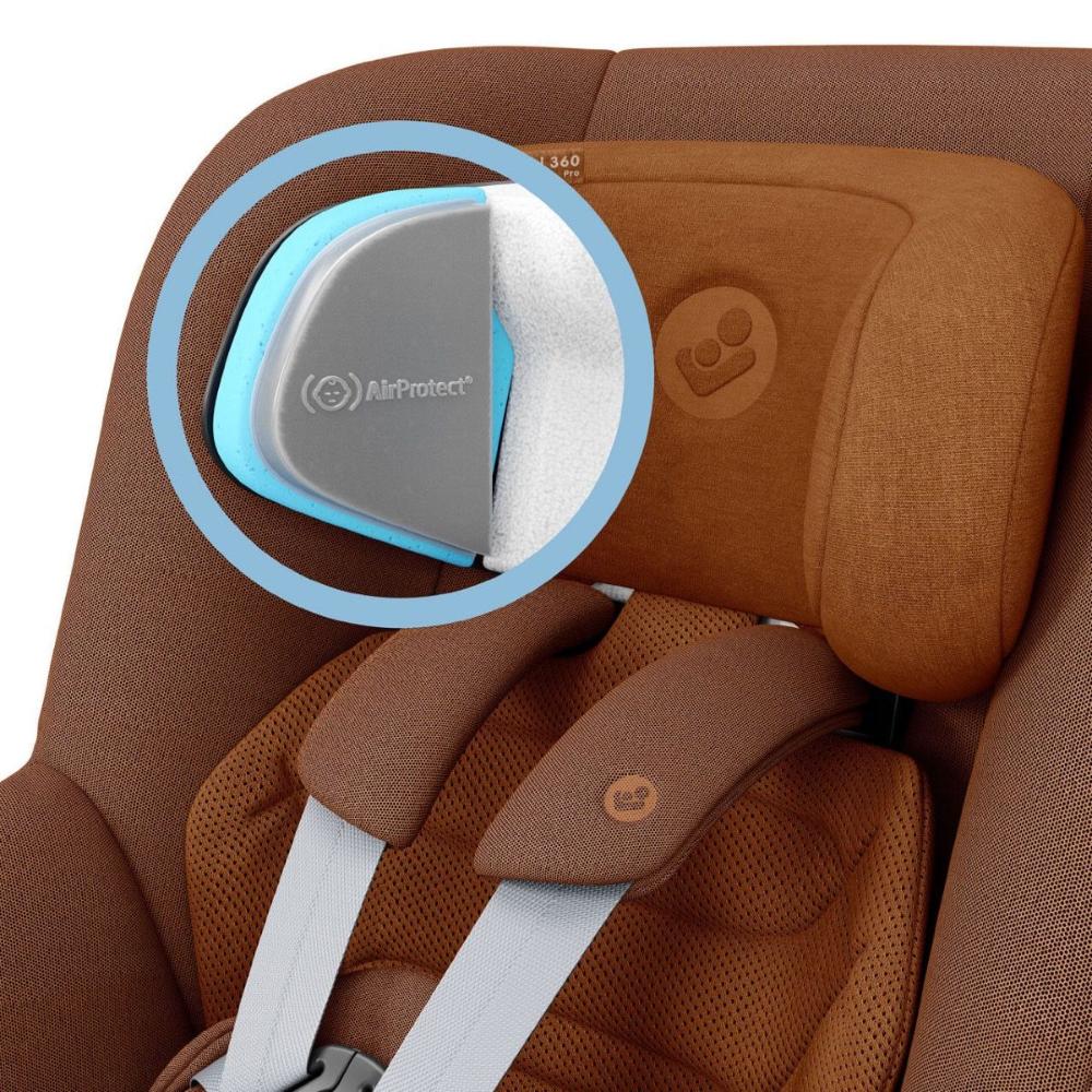 maxi cosi brown leather Maxi-Cosi Pearl 360 Pro Car Seat - Essential Cognac Online in UAE