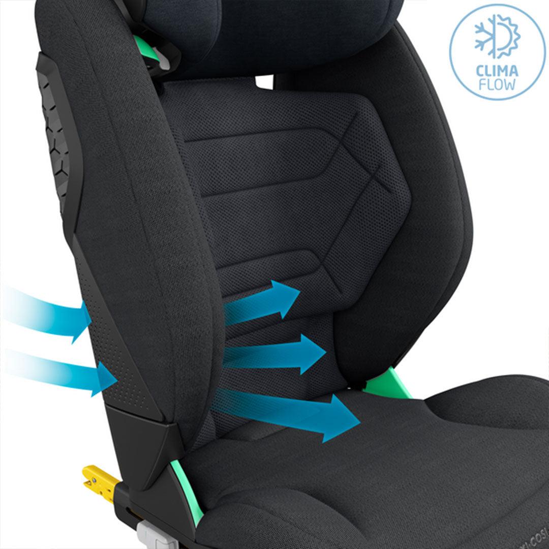 Maxi-Cosi RodiFix Pro2 I-Size Car Seat - Authentic Graphite