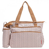 Pierre Cardin Printed Diaper Bag - Beige