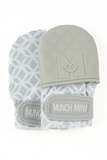 Malarkey Kids Munch Mini Teething Mitten - Grey Geo