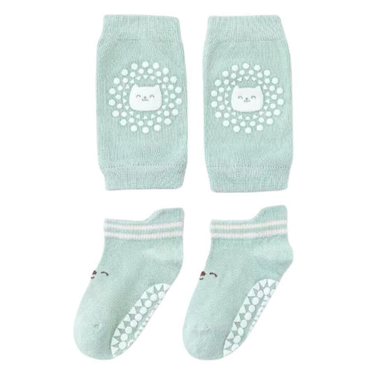 Pikkaboo Soft Crawl Baby Crawling Set - Mint