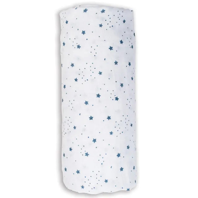 Lulujo Muslin Large Swaddle - Stars