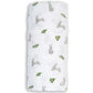 Lulujo Muslin Large Swaddle - Bunnies