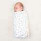 Lulujo Muslin Large Swaddle - Bunnies