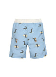 Lassig SPF Baby Board Shorts - Crocodile Sky Blue