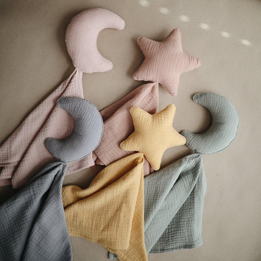 Mushie Lovey Blanket Moon Primrose - Laadlee