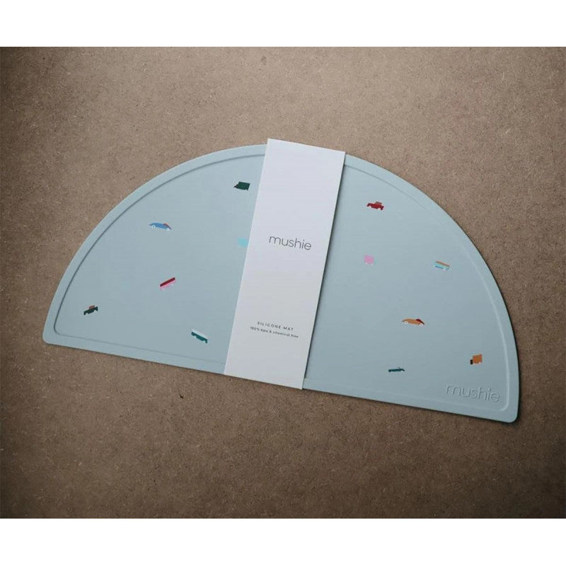 Mushie Silicone Mat Retro Cars - Laadlee