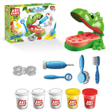 Dede Artcraft Dino Dentist Play Dough Set