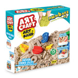 Dede Art Craft Numbers Modeling Play Sand Set