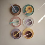 Mushie Silicone Bowl Woodchuck - Laadlee