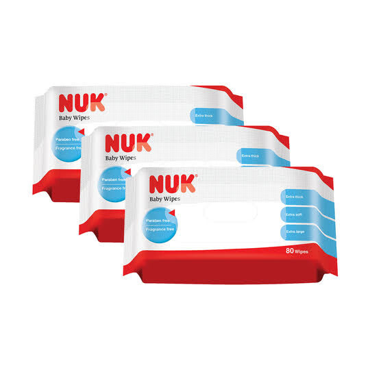 Nuk Baby Wipes Promo - 240pcs