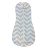 Woombie Original Swaddle -  Dreamy Blue Zigzag