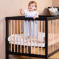 Childhome Playpen 97 Wood - Black/Natural