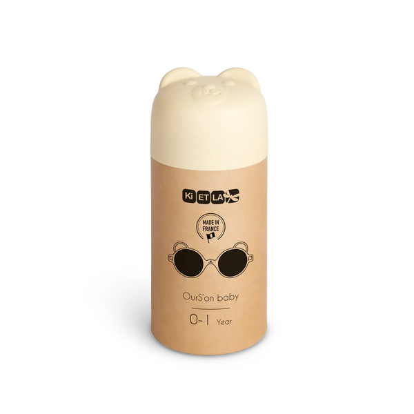 Ki ET LA Sunglasses Ourson - Cream - Laadlee