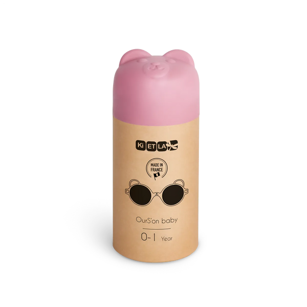 Ki ET LA Sunglasses Ourson - Antik Pink - Laadlee