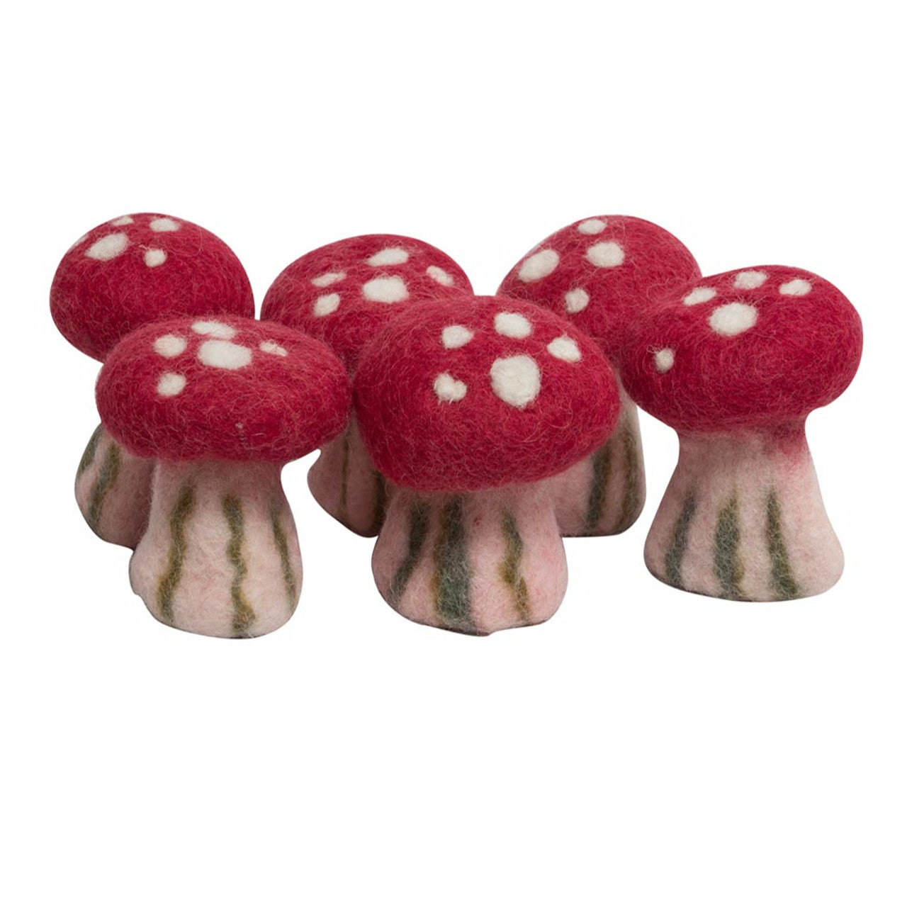 Papoose Mushroom Set Medium - 6pcs