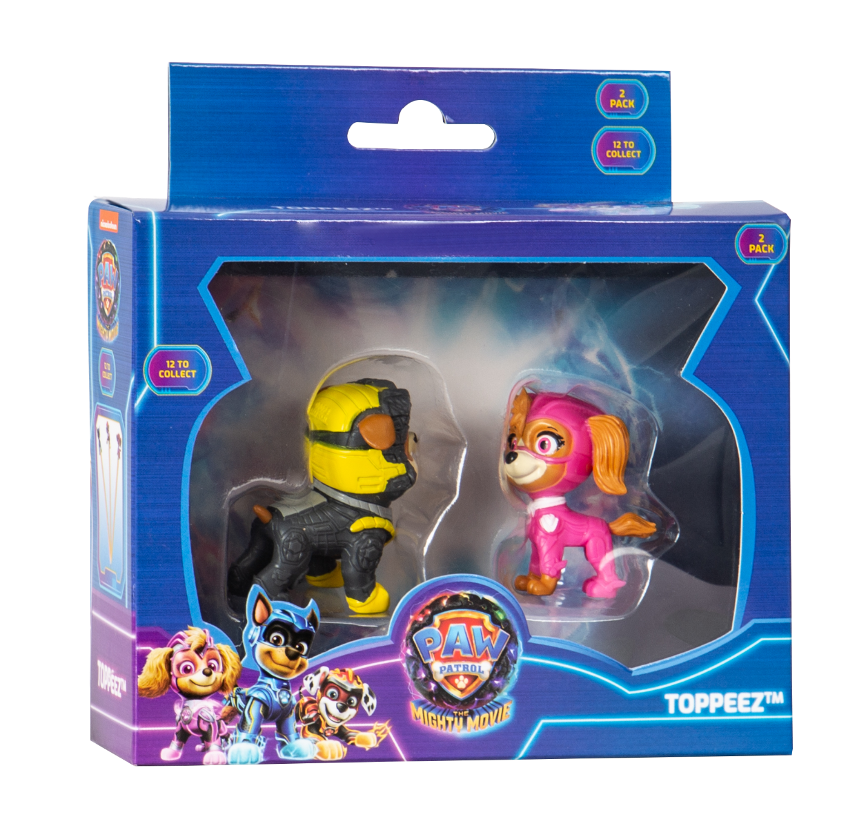 Paw Patrol: The Mighty Movie Pencil Toppers - Pack of 2  (Assorted) - Laadlee